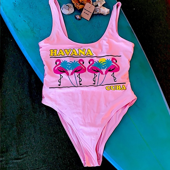 Cheeky One Piece Swimsuit - Picture 1 of 2